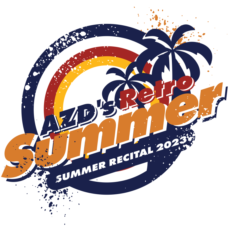 AZ Dance Studio Retro Summer Recital T-Shirt-01_PNG